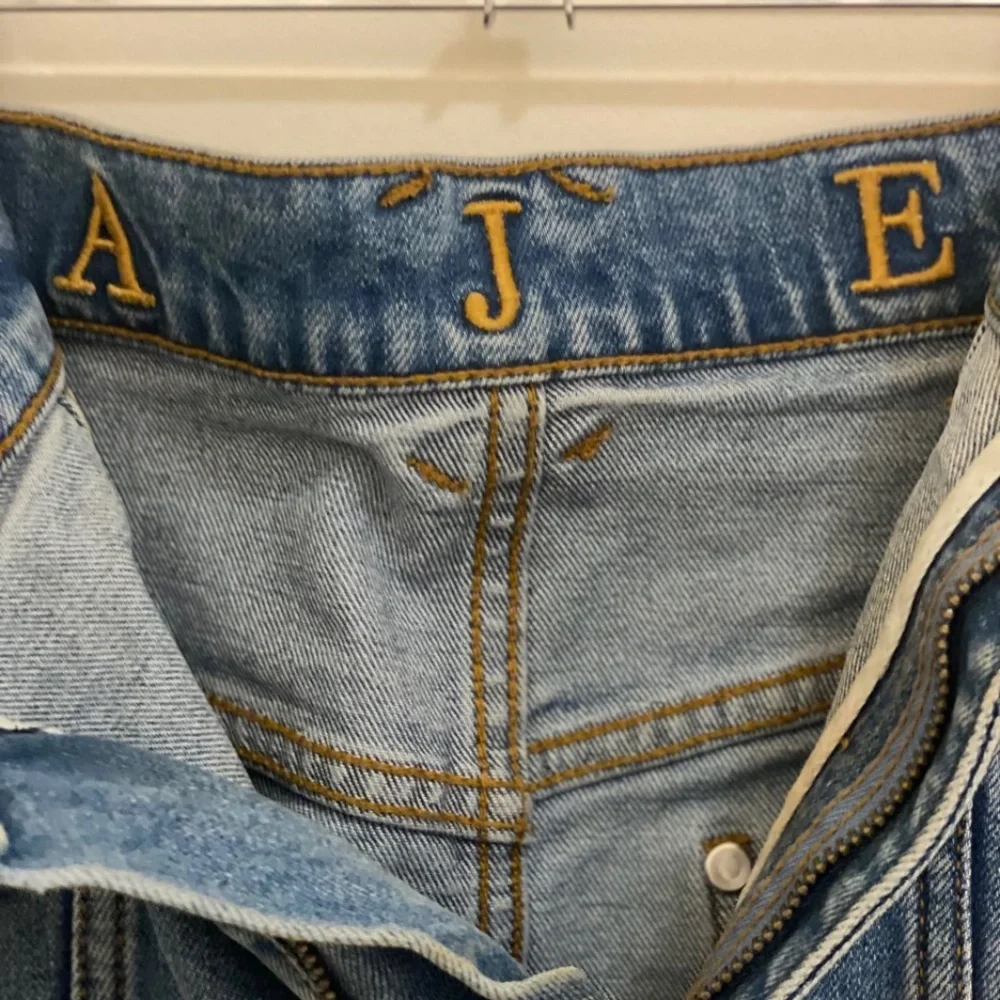 Aje - Penelope Denim Skirt - Classic Wash, Size 8 - Picture 4 of 5